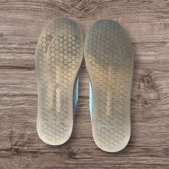 Dolce Vita Light Blue and White Sneakers - Picture 6 of 7